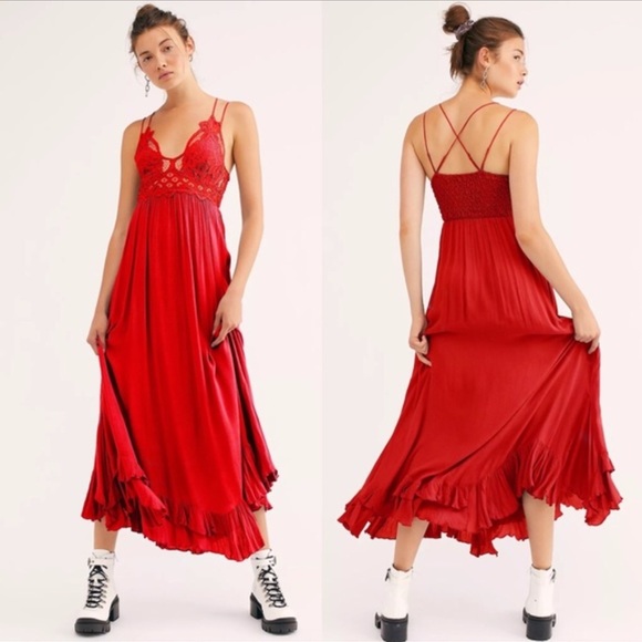 Free People Adella Maxi Slip Dress - Picture 3 of 16